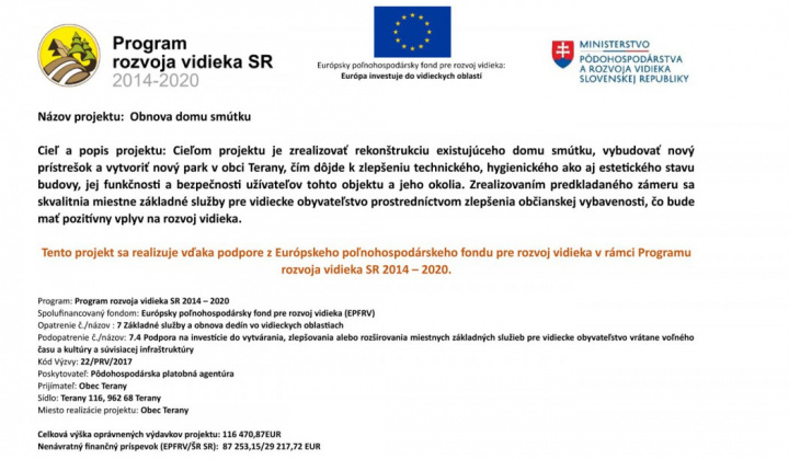 1. fotografia fotogalérie Projekty / Obnova domu smútku - foto