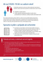 Nové odporúčania v súvislosti s COVID 19